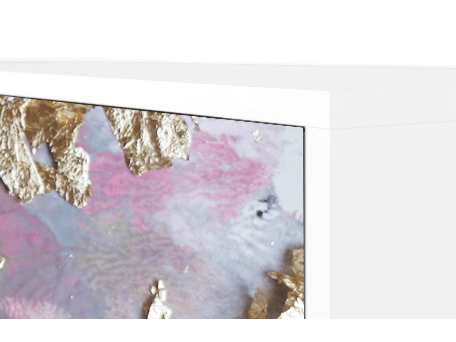 Buffet - 115х84х41 cm - S3 - Planet Earth, Blanc