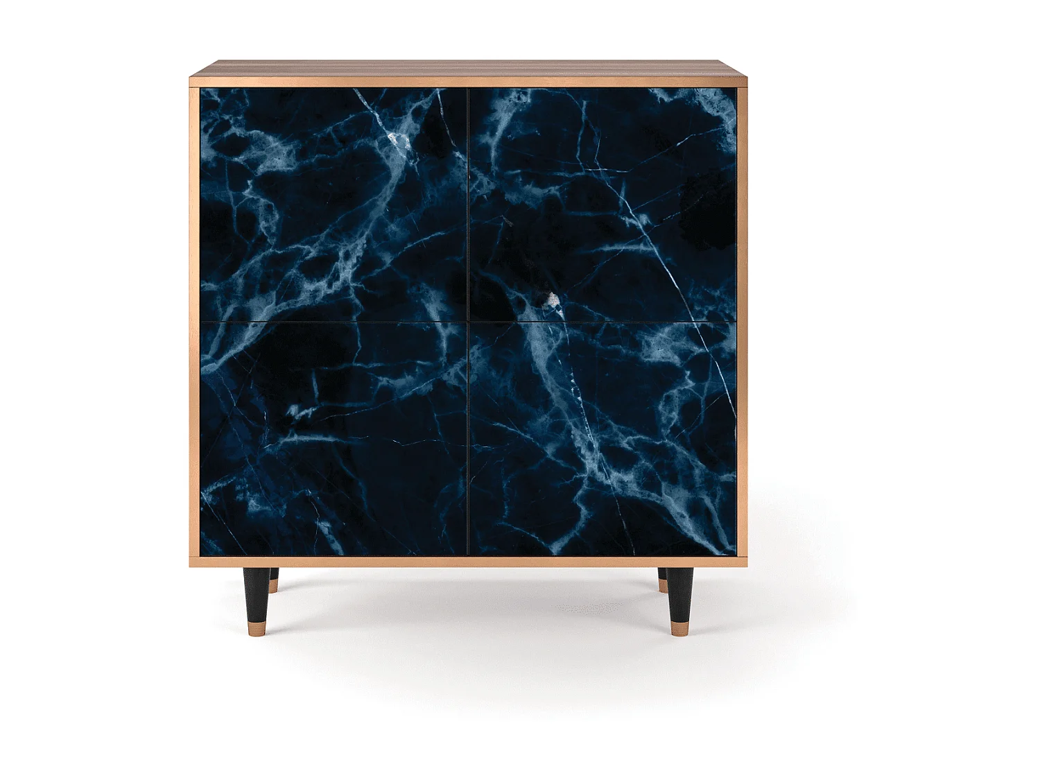 Credenza - 94x96x48 cm - BS3 - Deep Ocean, Noce