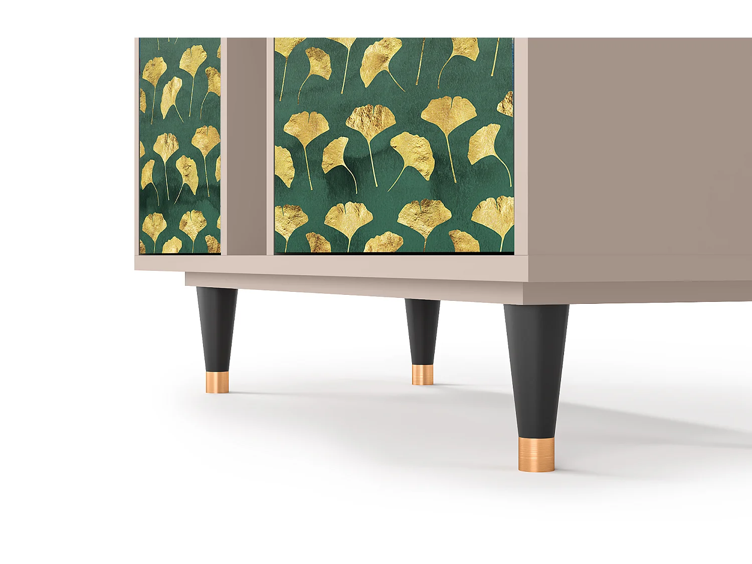 Sideboard - 94х96х41 cm - BS5 - Gingko leaves, Latte