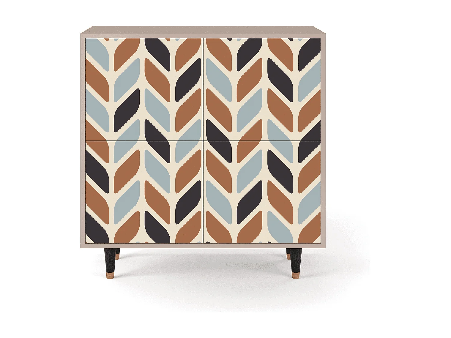 Aparador - 94x96x48 cm - BS3 - Beige Laure, Latte