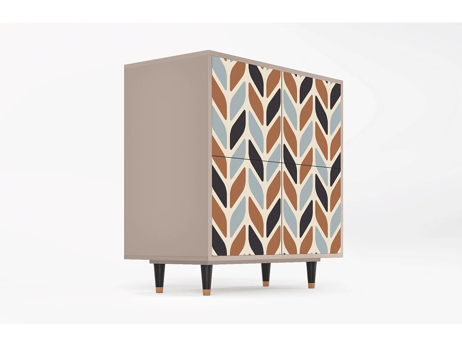 Aparador - 94x96x48 cm - BS3 - Beige Laure, Latte