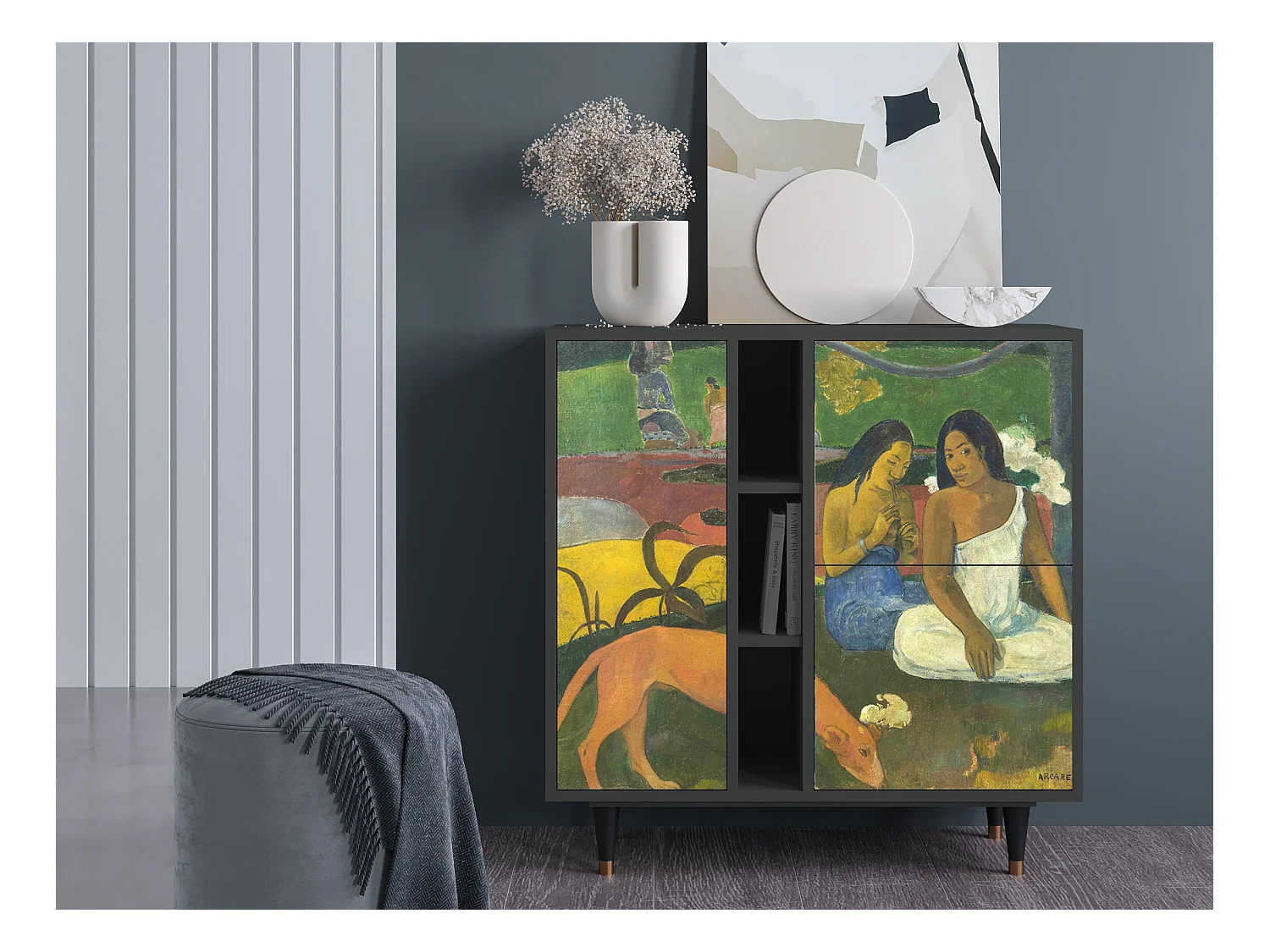 Sideboard - 94х96х41 cm - BS5 - Arearea , Anthrazit