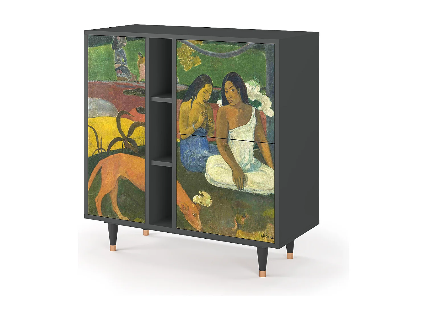 Sideboard - 94х96х41 cm - BS5 - Arearea , Anthrazit