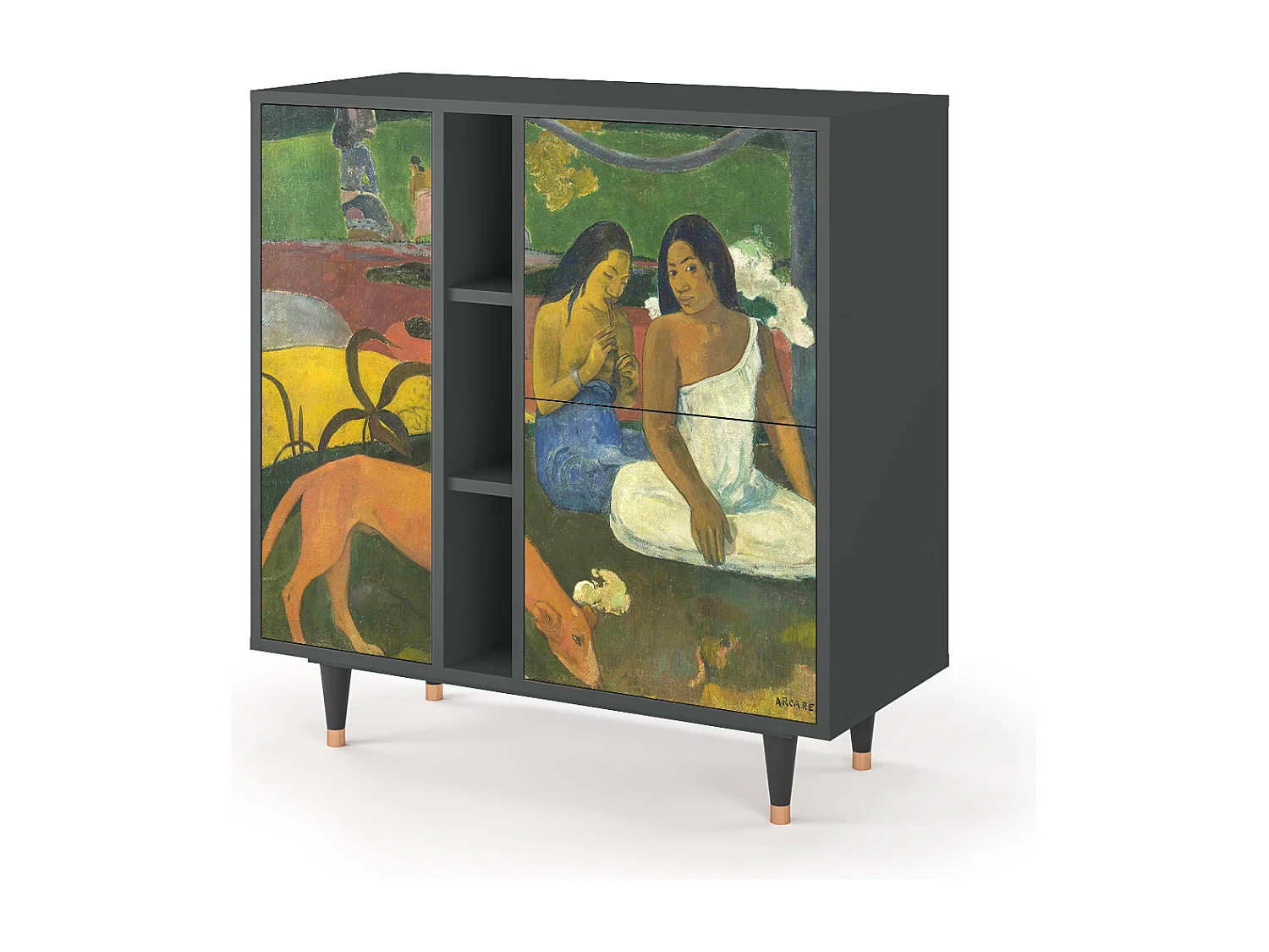 Sideboard - 94х96х41 cm - BS5 - Arearea , Anthrazit