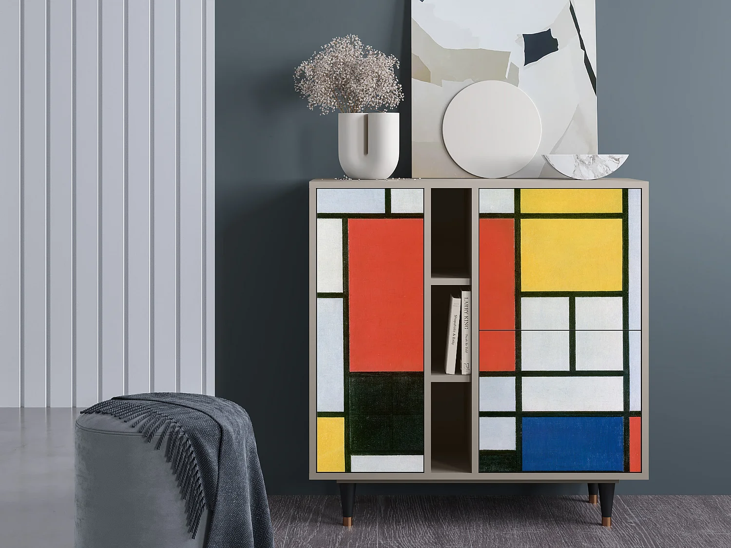 Credenza - 94х96х41 cm - BS5 - Composition, Sabbia