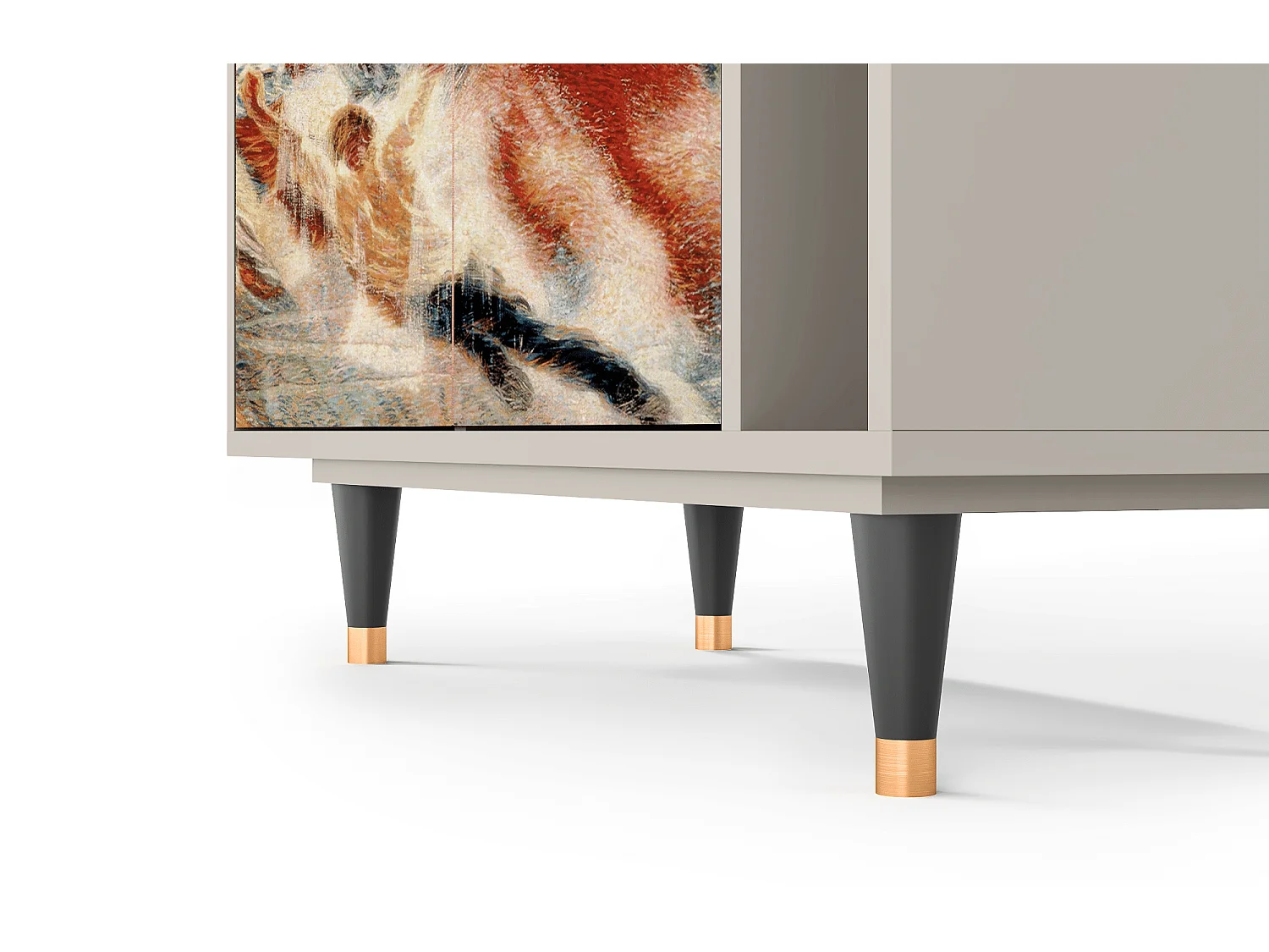 Kredens - 96х110х41 cm - BS6 - The City Rises, Piaskowy