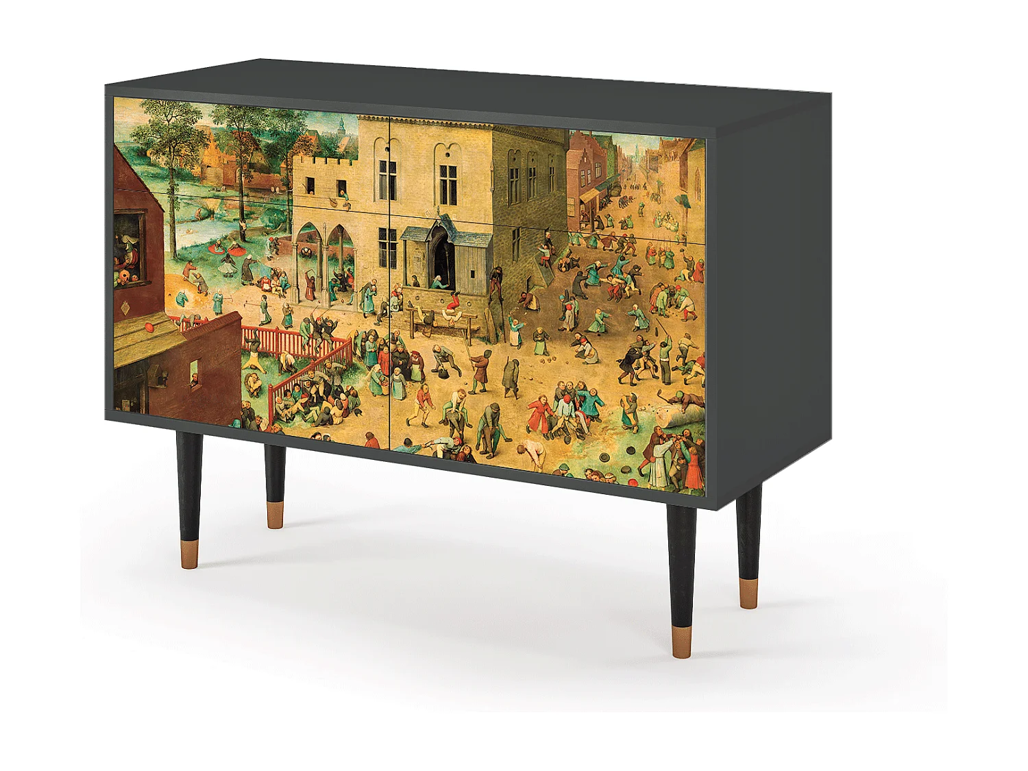 Credenza - 115x85x48 cm - BS4 - Children Games, Antracite