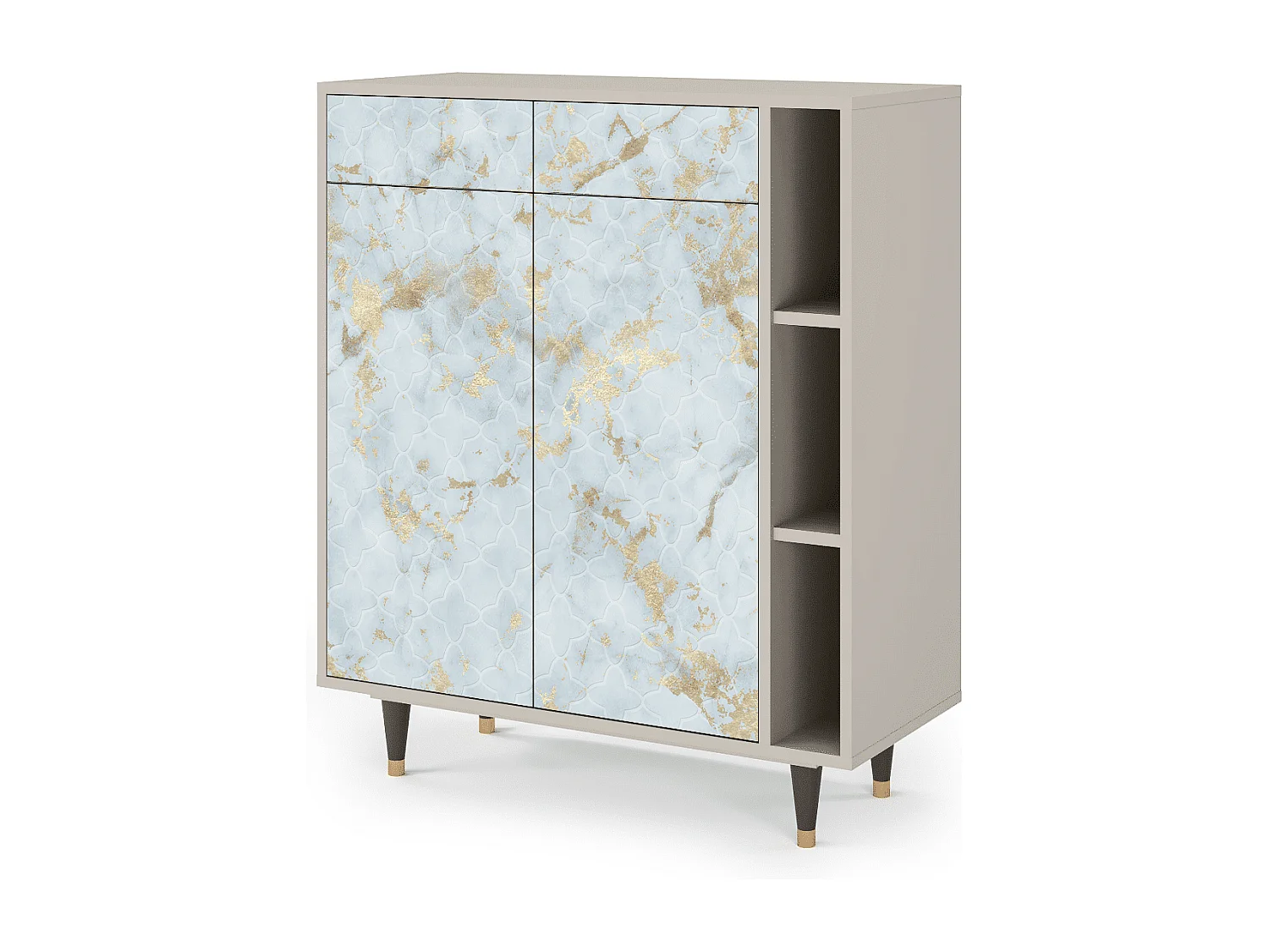 Buffet - 96х110х41 cm - BS6 - Golden Waves, Sable