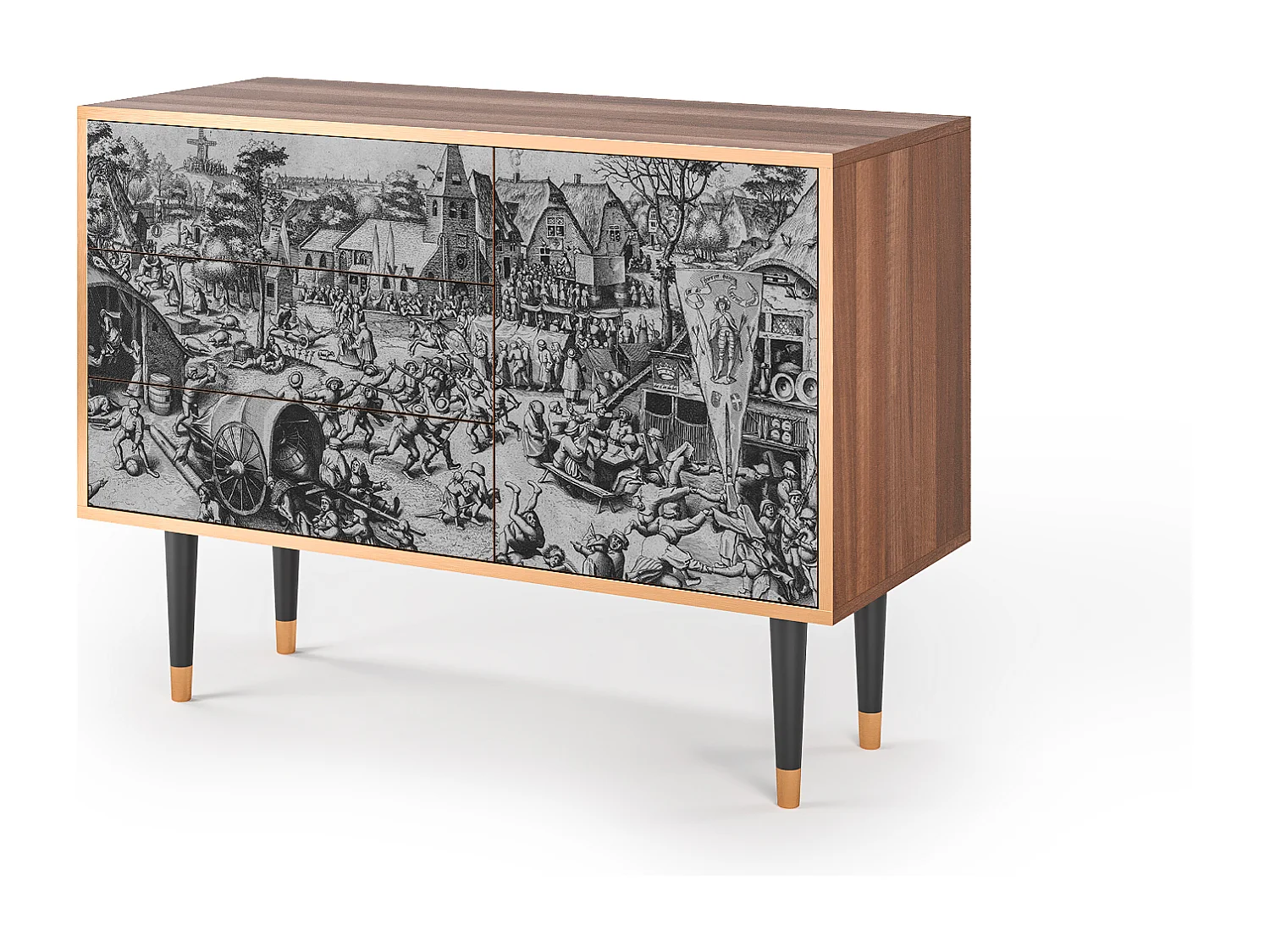 Buffet - 115х84х41 cm - S3 - The Festival of Saint, Noyer