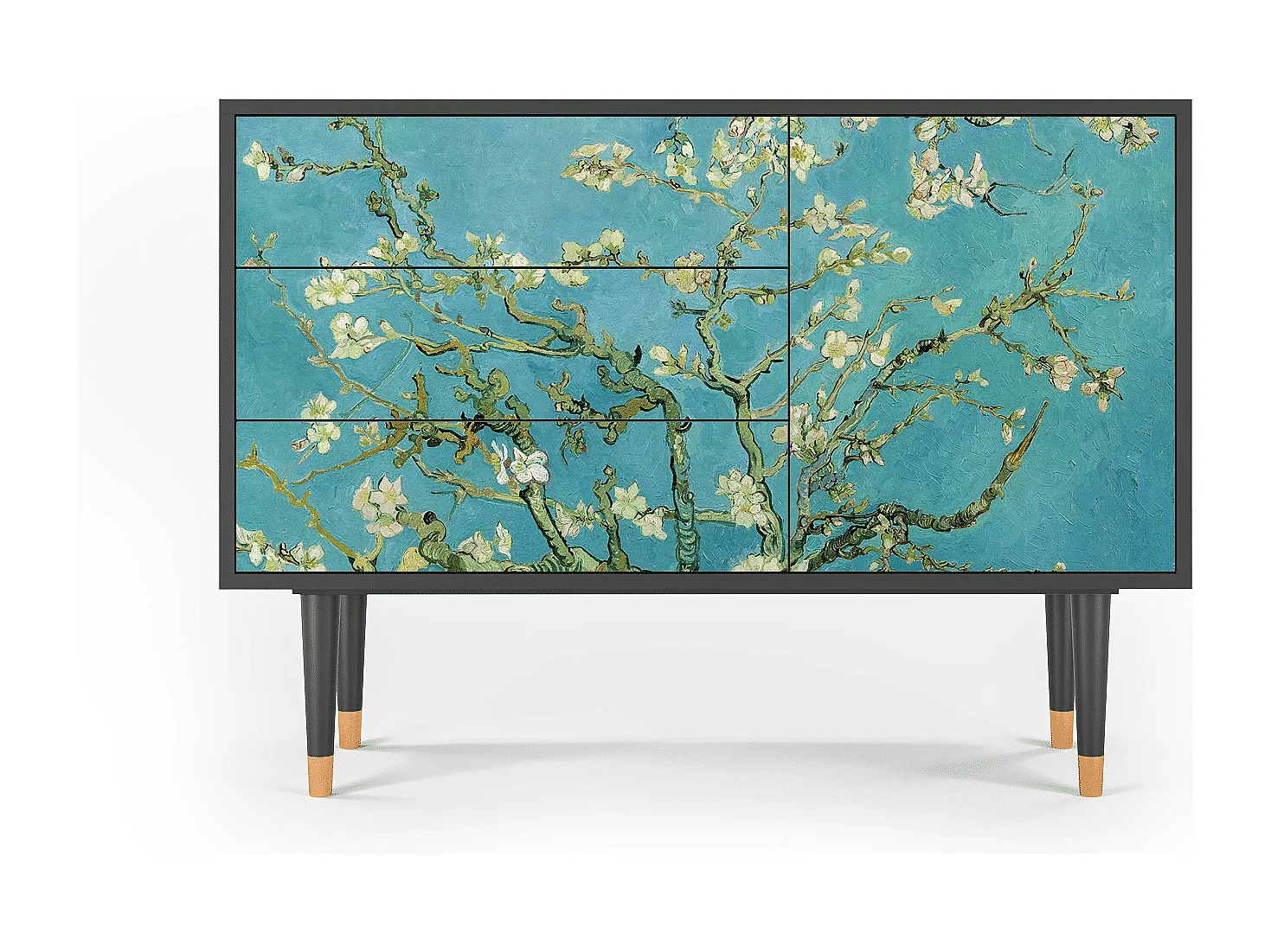 Buffet - 115х84х41 cm - S3 - Almond Blossom, Anthracite