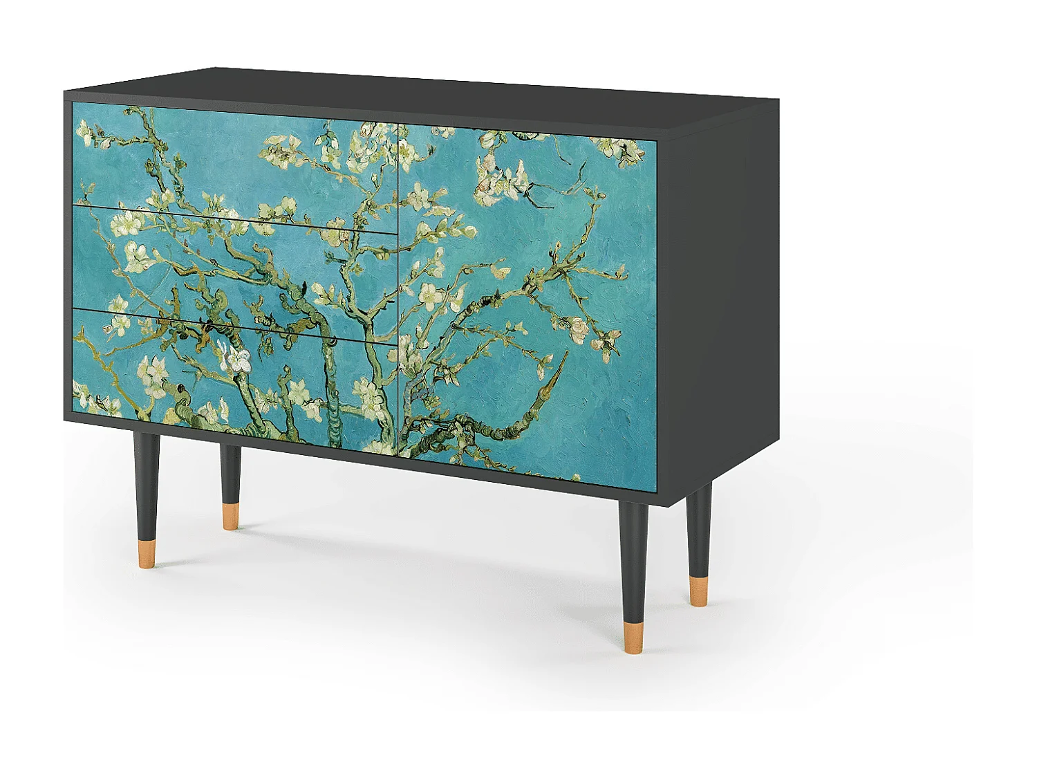 Buffet - 115х84х41 cm - S3 - Almond Blossom, Anthracite