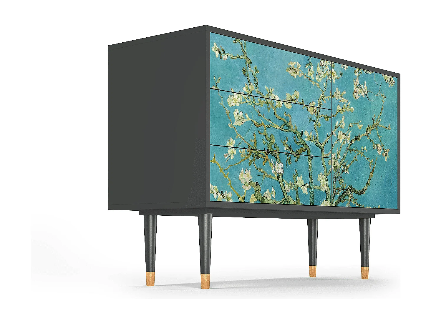 Buffet - 115х84х41 cm - S3 - Almond Blossom, Anthracite