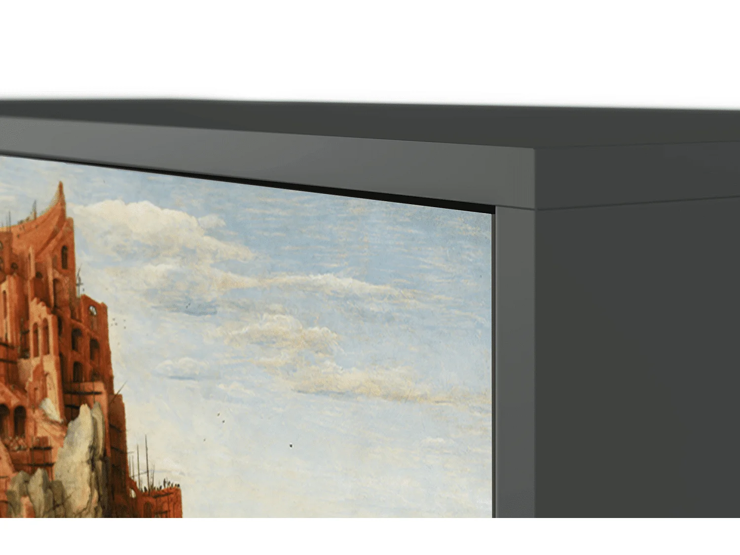 Kredens - 115х84х41 cm - S3 - Elder The Tower, Antracyt