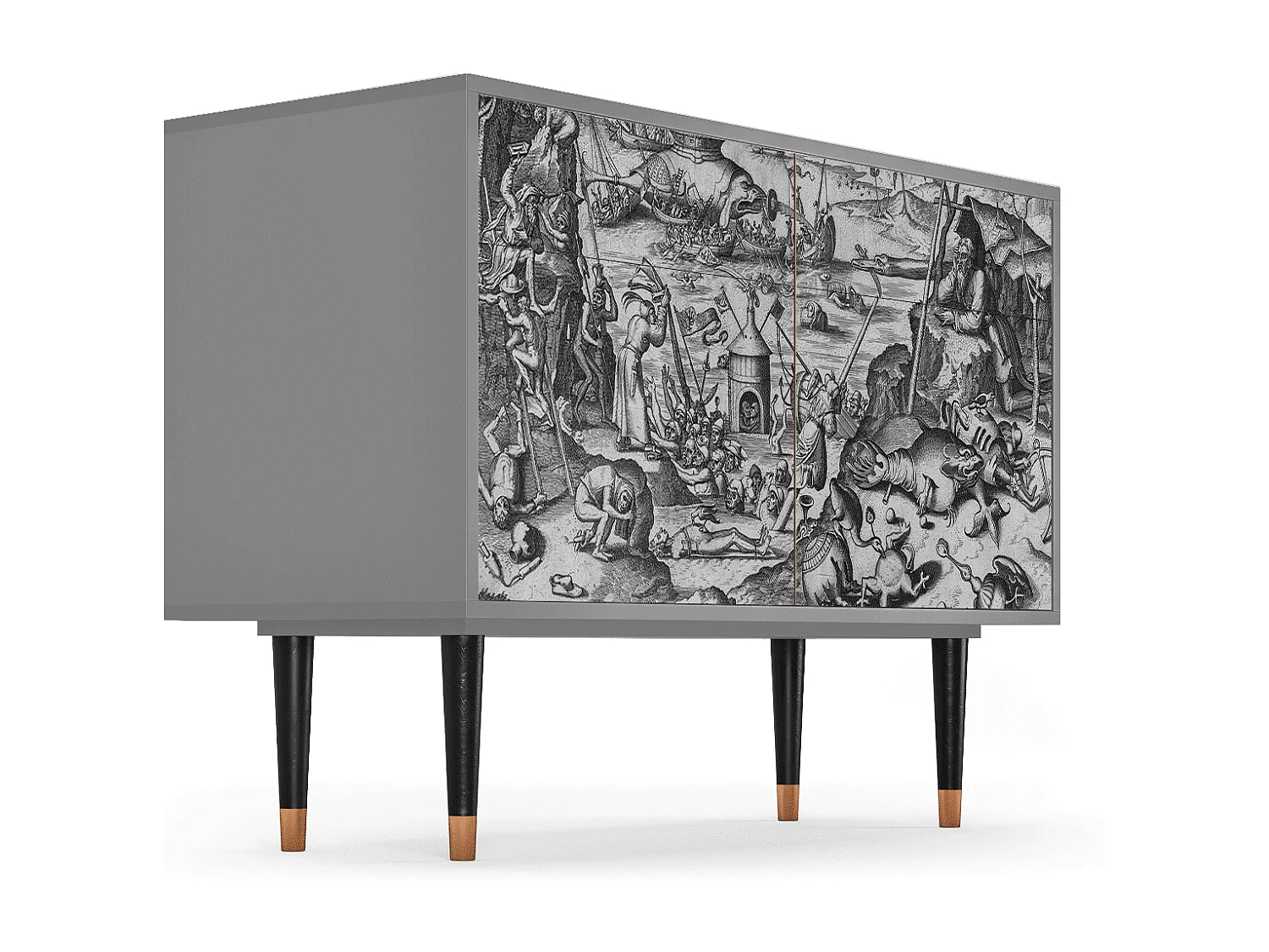 Buffet - 115x85x48 cm - BS4 - The Temptation, Gris