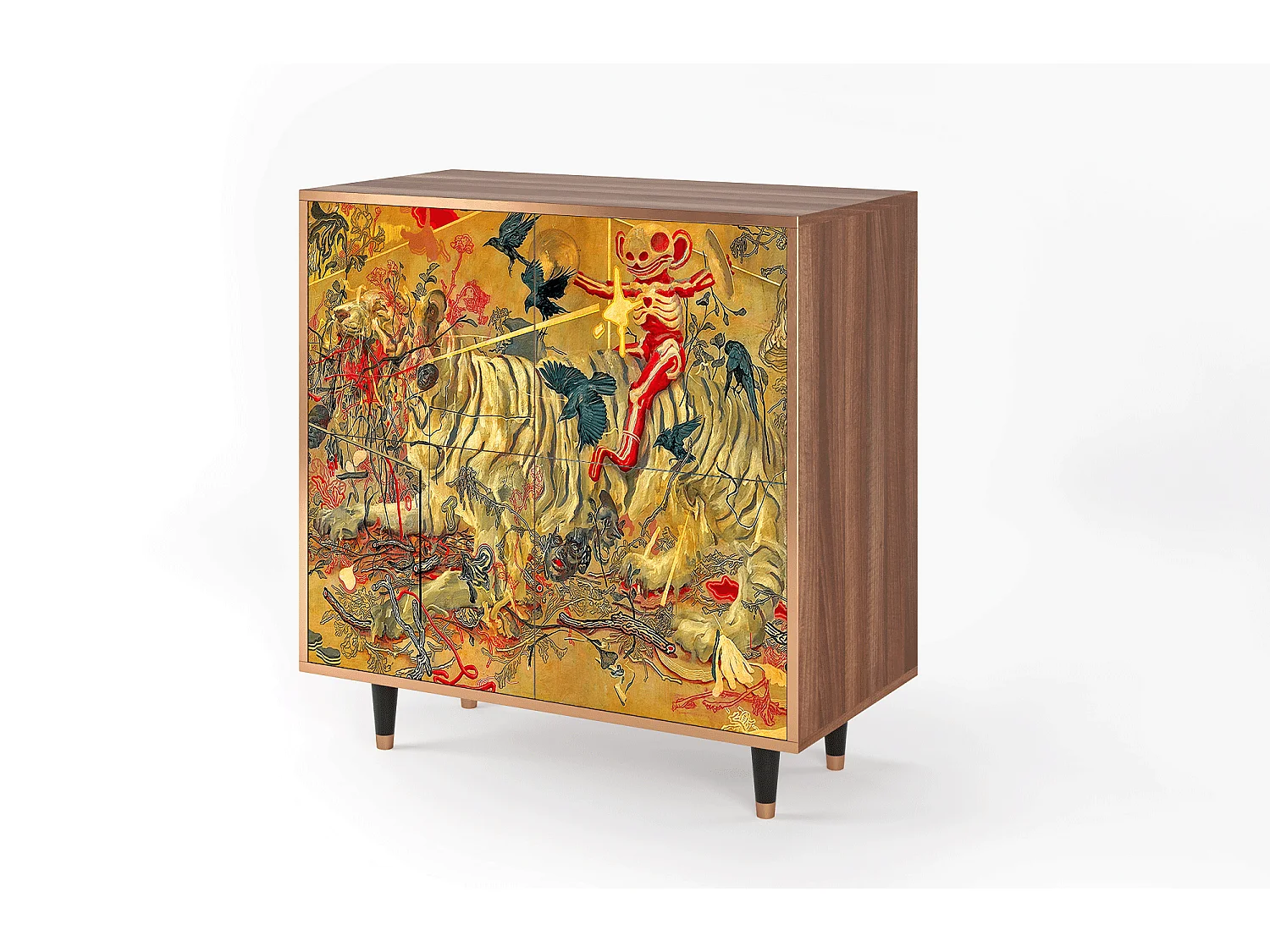 Credenza - 94x96x48 cm - BS3 - Blood by James Jean, Noce