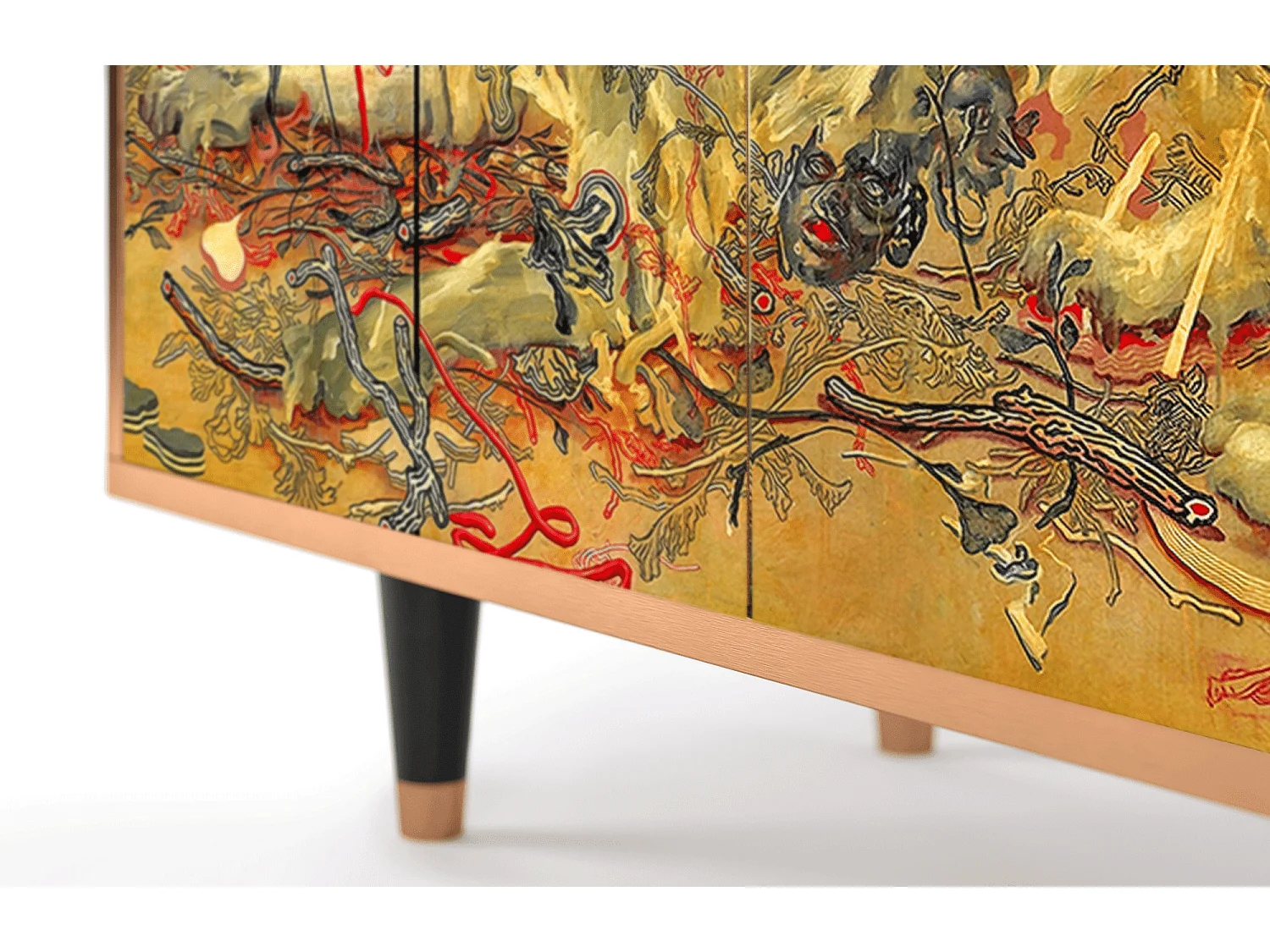 Credenza - 94x96x48 cm - BS3 - Blood by James Jean, Noce