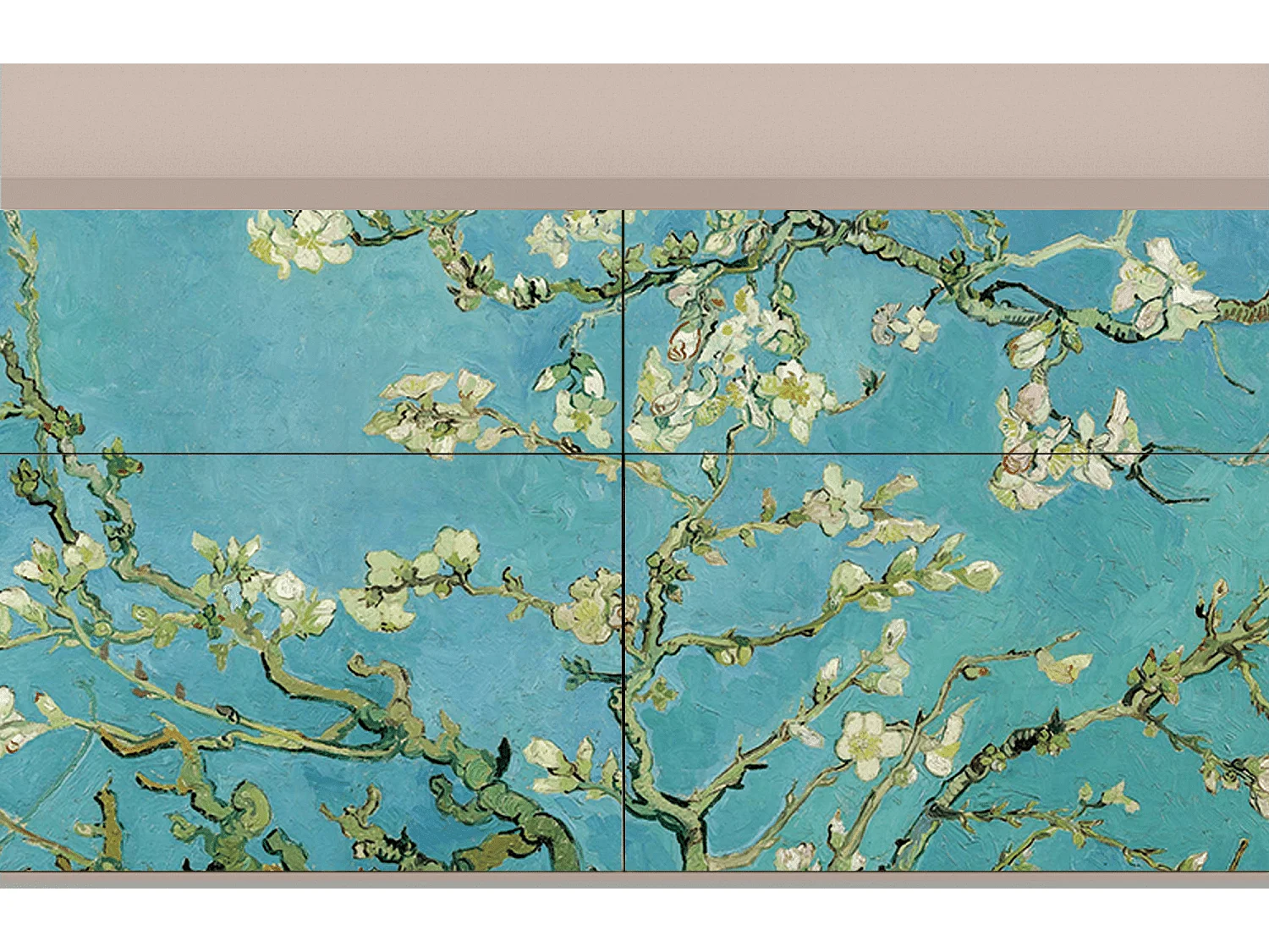 Aparador - 115x85x48 cm - BS4 - Almond Blossom, Latte