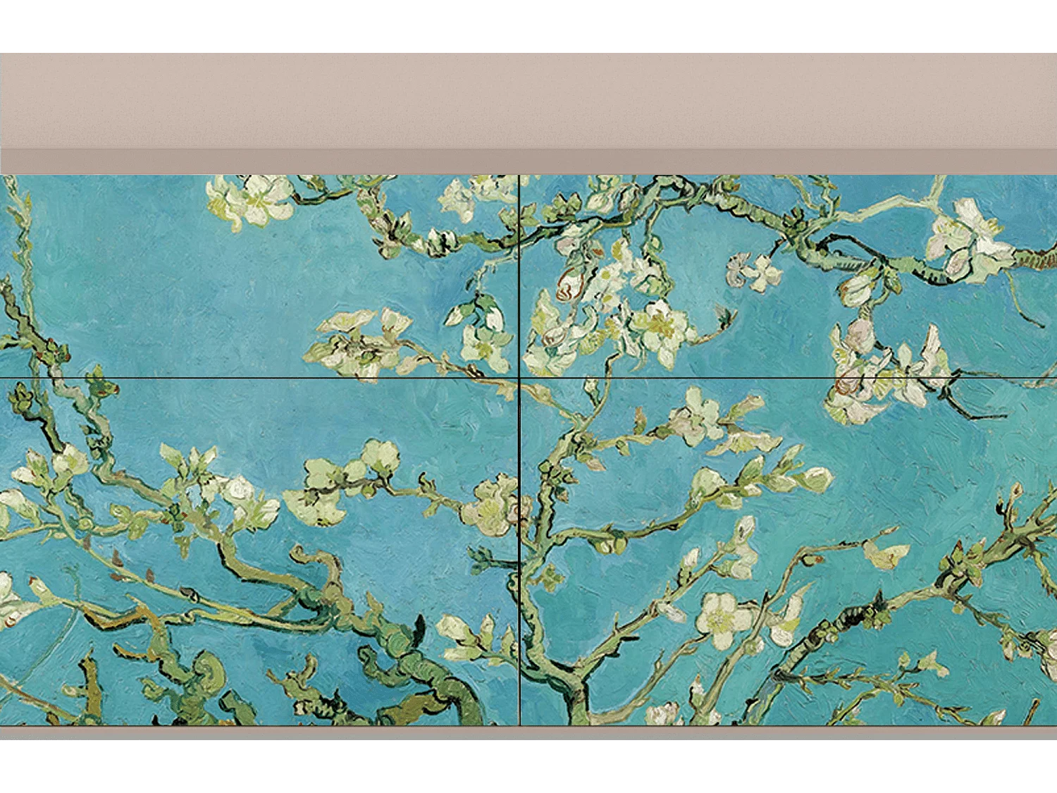 Buffet - 115x85x48 cm - BS4 - Almond Blossom, Latte