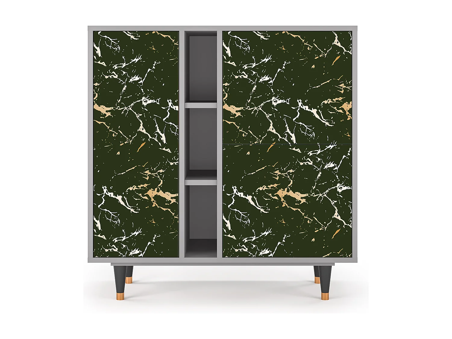 Buffet - 94х96х41 cm - BS5 - Amazon Forest, Gris