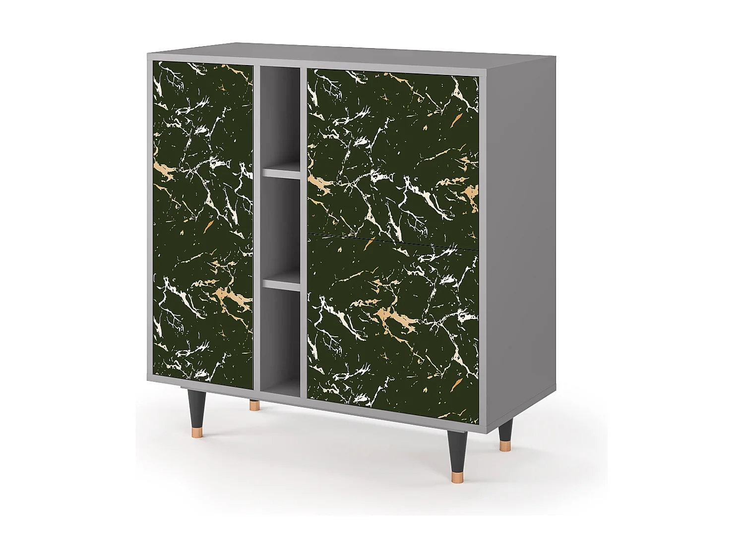 Buffet - 94х96х41 cm - BS5 - Amazon Forest, Gris