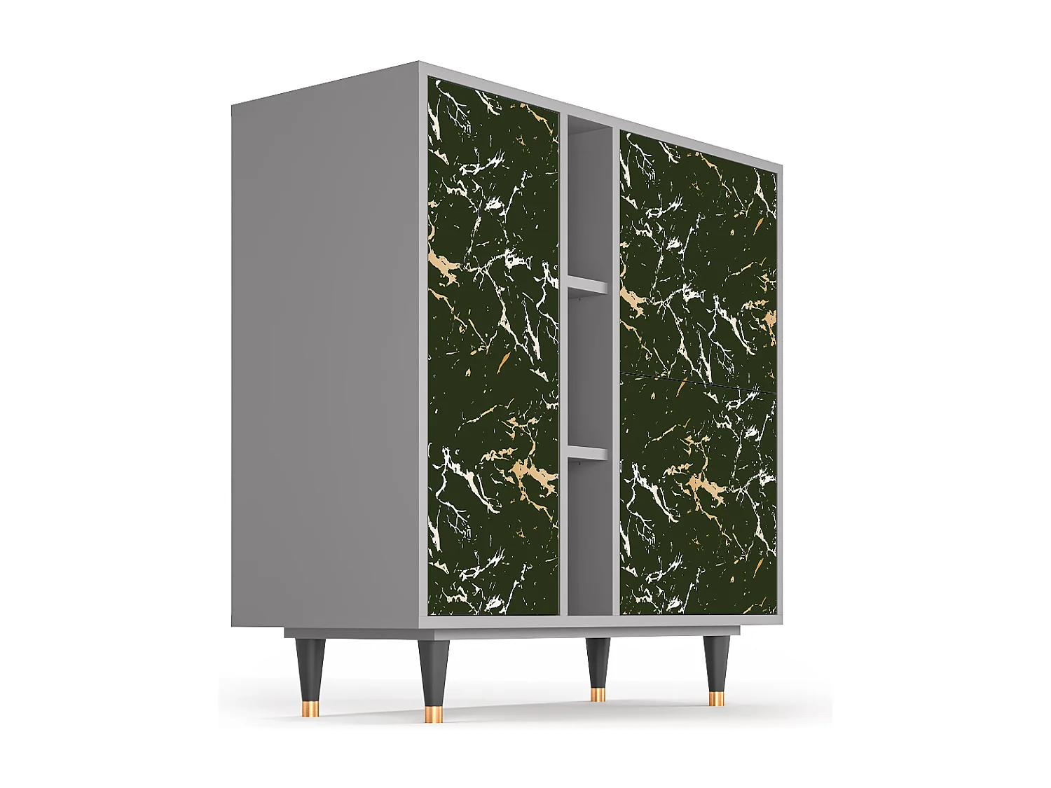 Buffet - 94х96х41 cm - BS5 - Amazon Forest, Gris