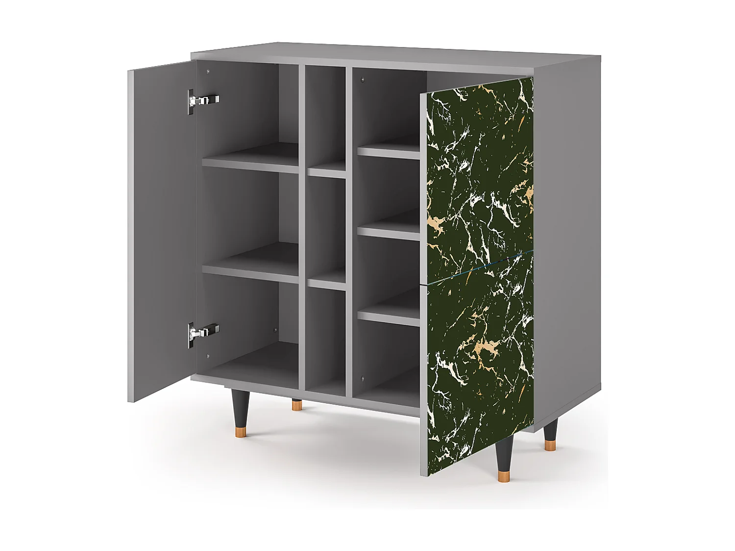 Buffet - 94х96х41 cm - BS5 - Amazon Forest, Gris