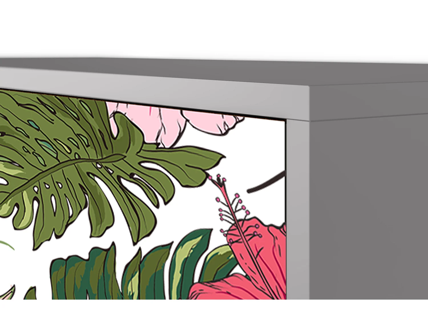 Credenza - 115х84х41 cm - S3 - Verdant Tropics, Grigio