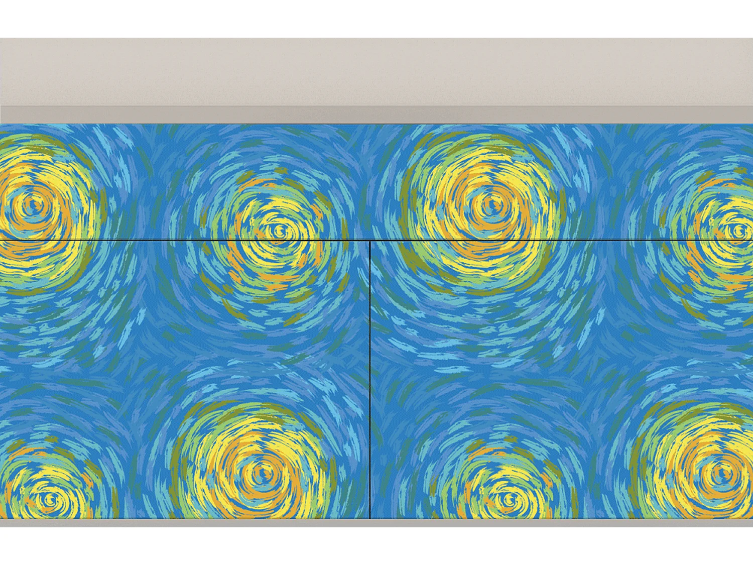 Buffet - 115x85x48 cm - BS4 - Van Gogh Lights, Sable