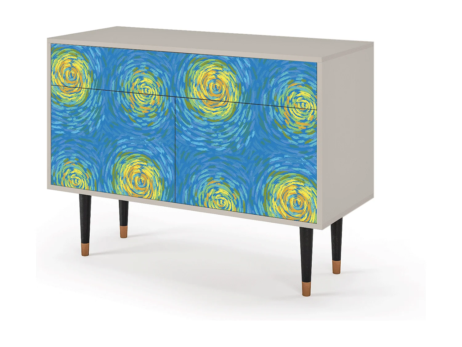 Credenza - 115x85x48 cm - BS4 - Van Gogh Lights, Sabbia