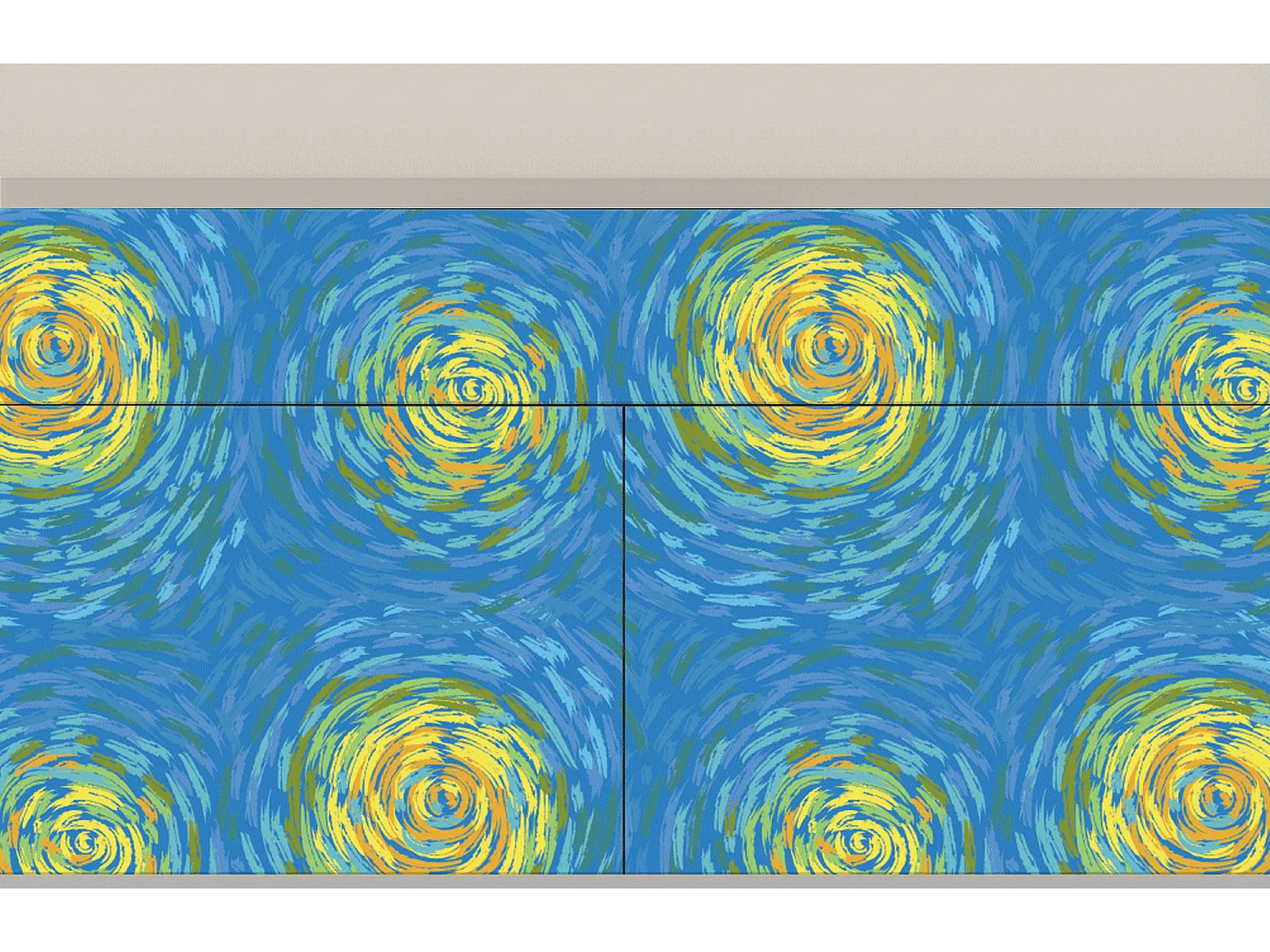 Credenza - 115x85x48 cm - BS4 - Van Gogh Lights, Sabbia