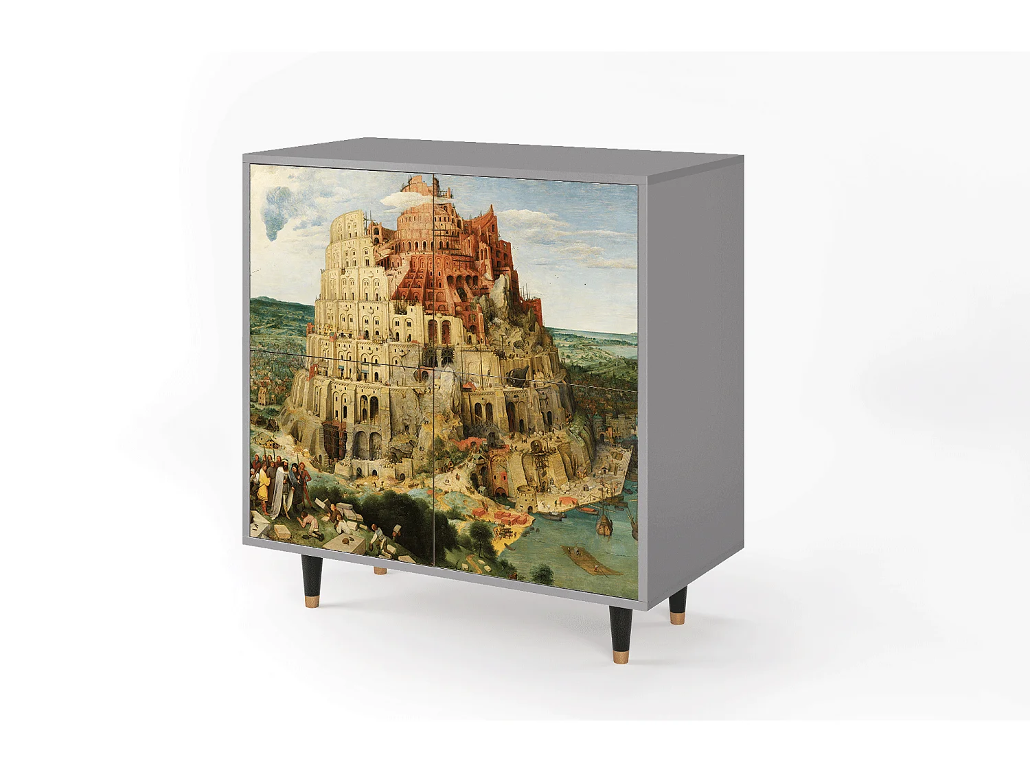 Buffet - 94x96x48 cm - BS3 - Elder The Tower, Gris