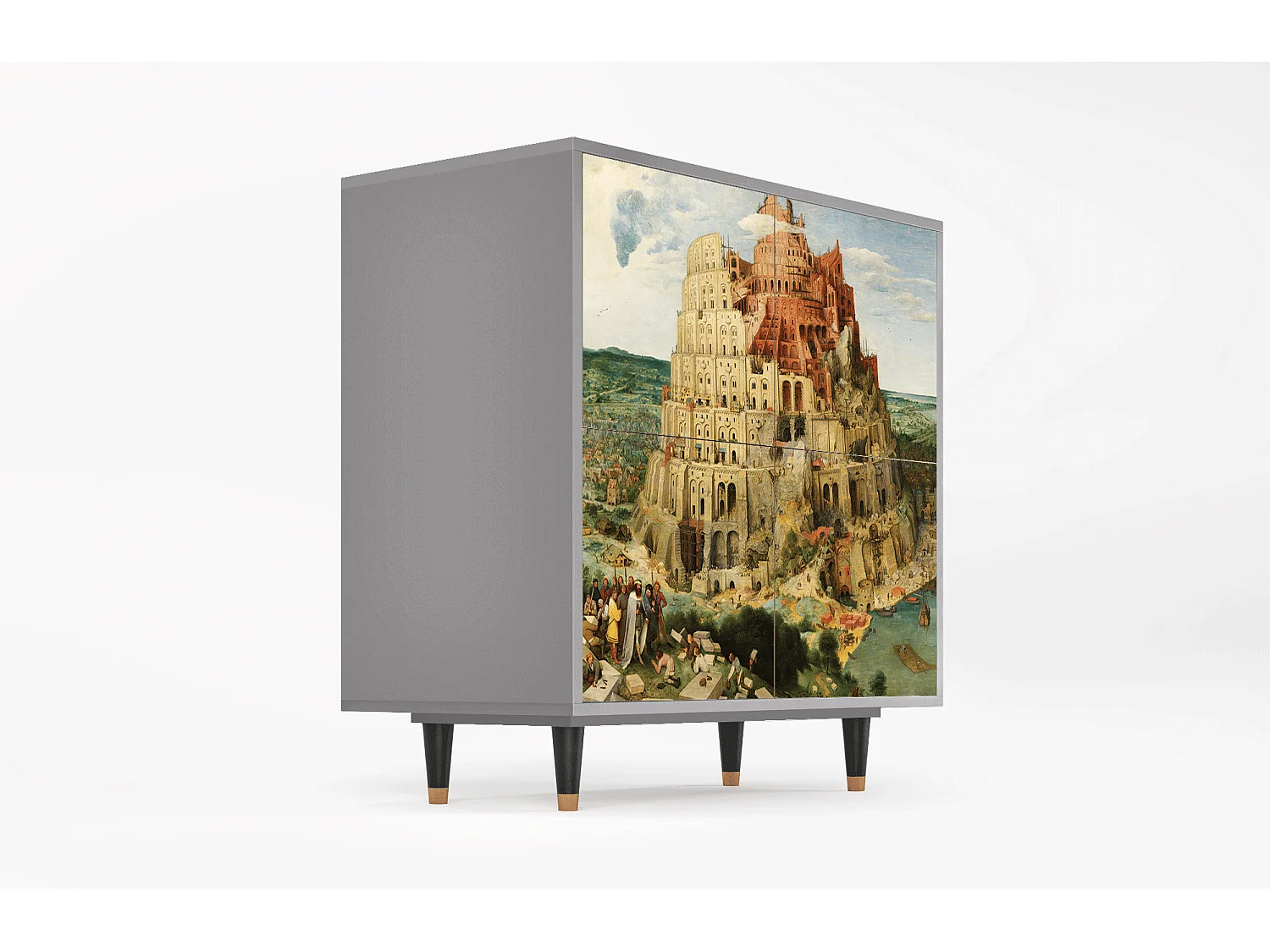Buffet - 94x96x48 cm - BS3 - Elder The Tower, Gris