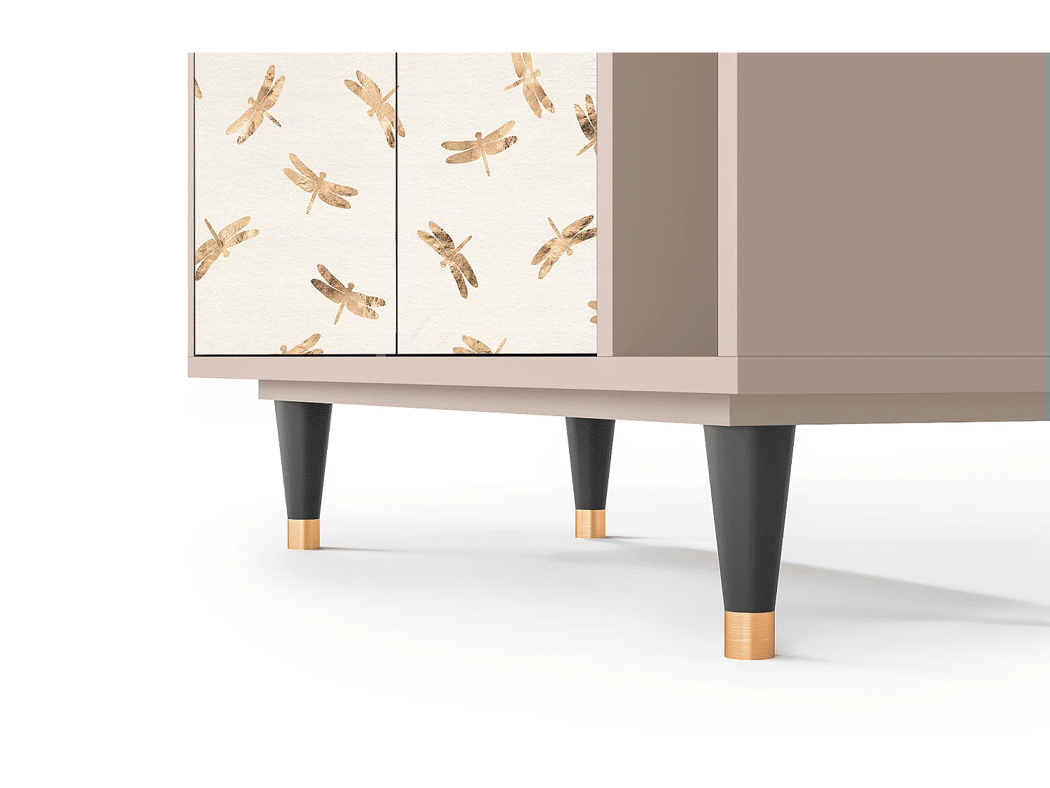 Aparador - 96х110х41 cm - BS6 - Nude Dragonflies, Latte