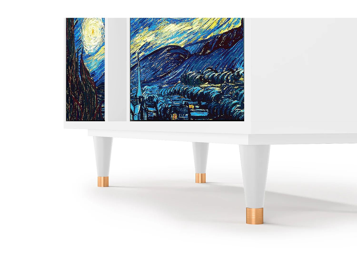 Aparador - 94х96х41 cm - BS5 - The Starry Night  , Branco