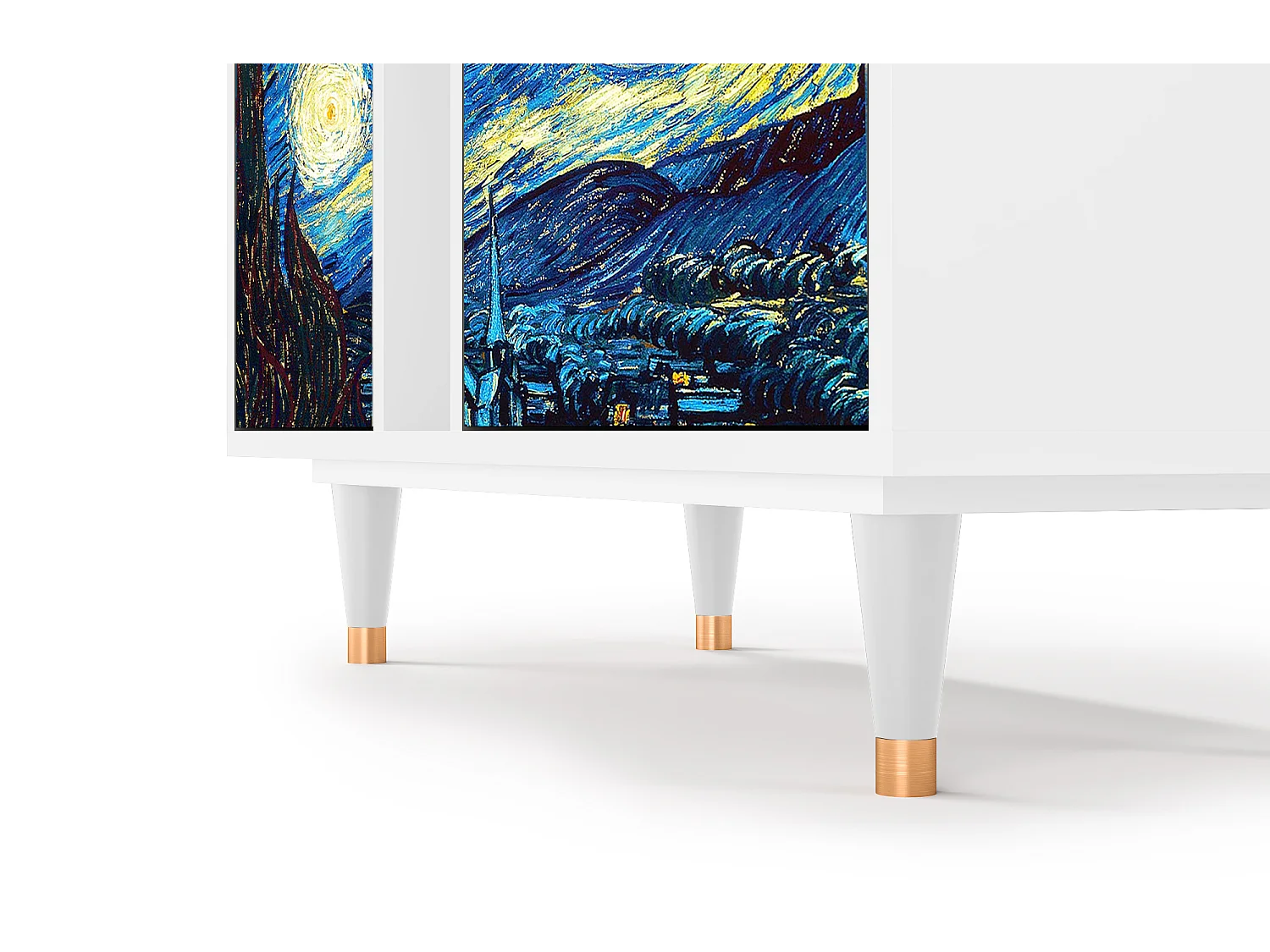 Buffet - 94х96х41 cm - BS5 - The Starry Night  , Blanc