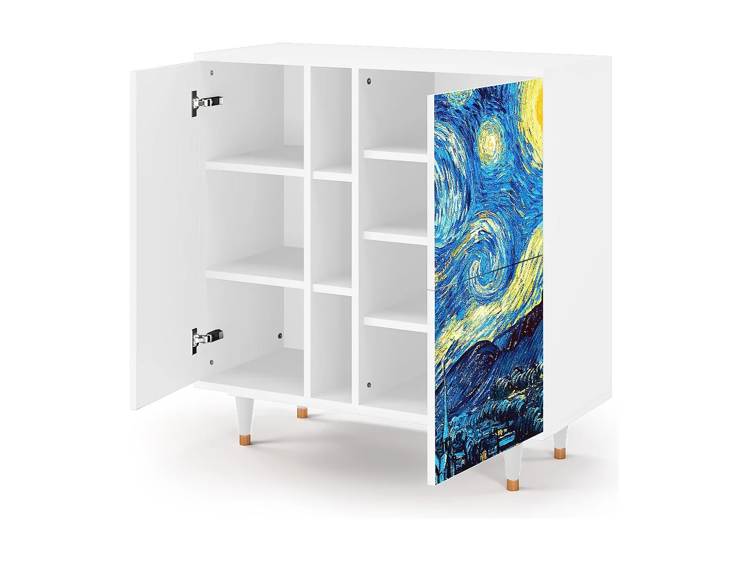 Buffet - 94х96х41 cm - BS5 - The Starry Night  , Blanc