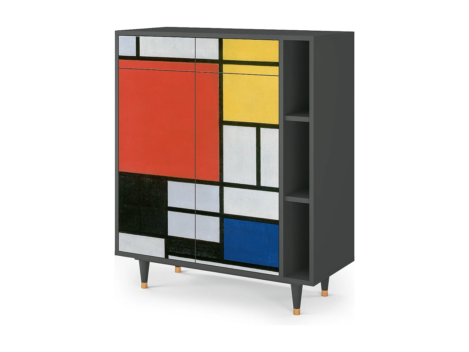 Buffet - 96х110х41 cm - BS6 - Composition, Anthracite