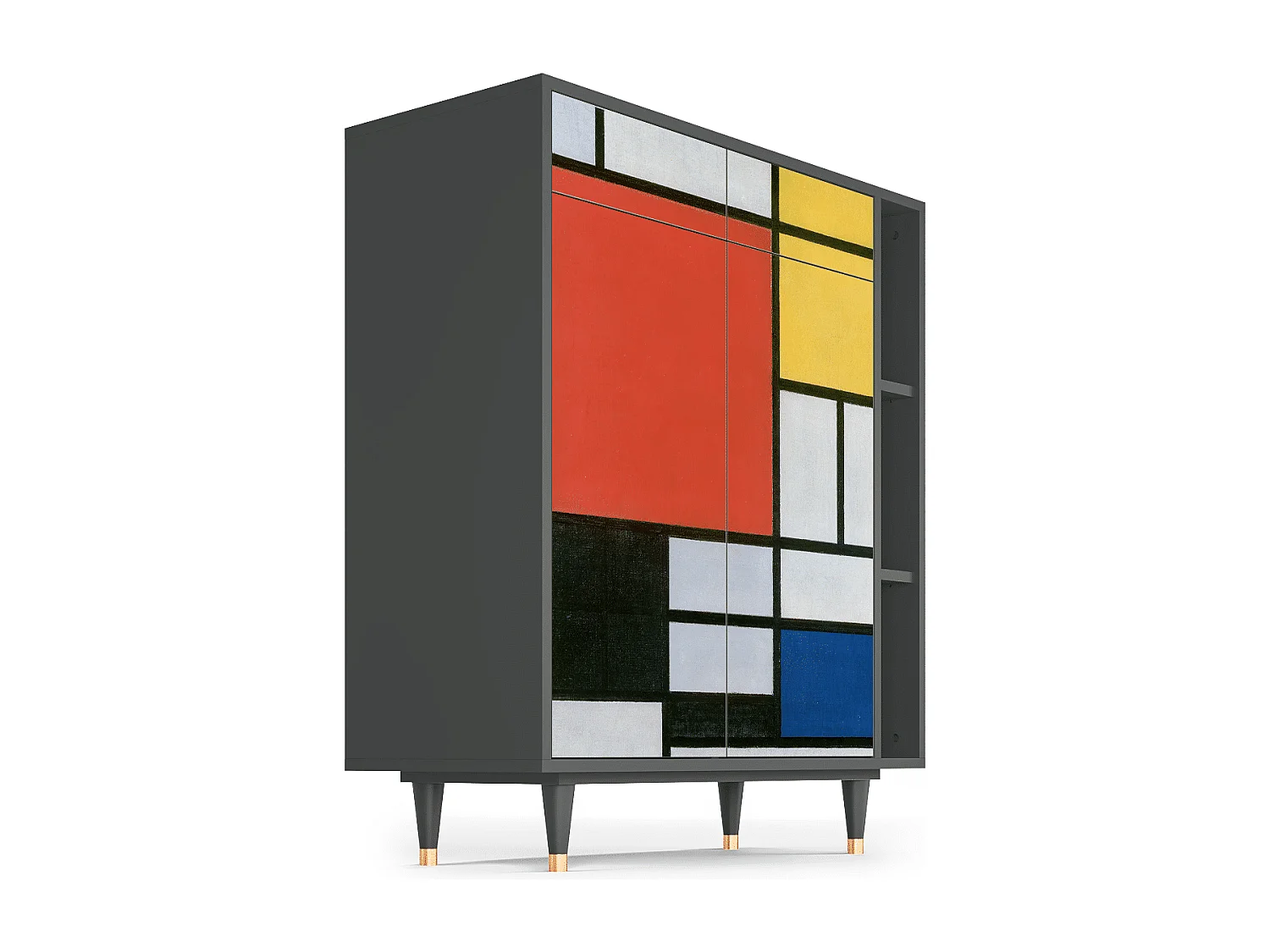 Buffet - 96х110х41 cm - BS6 - Composition, Anthracite