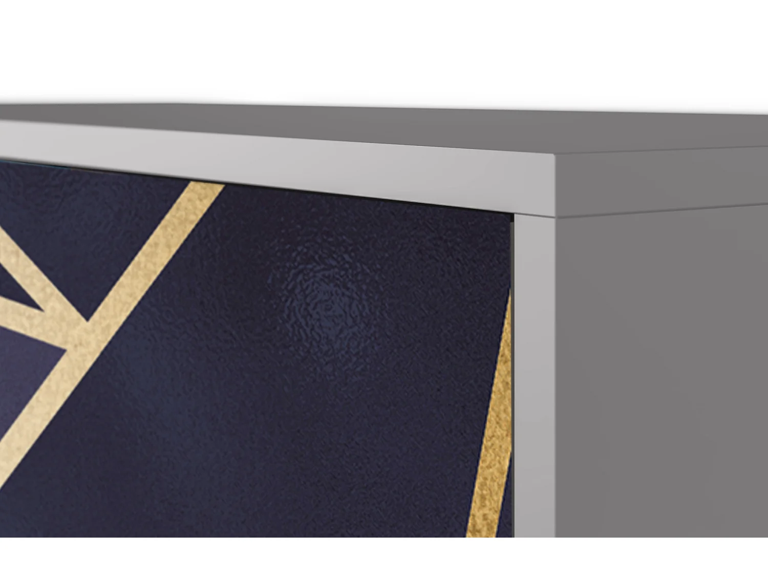 Kredens - 115х84х41 cm - S3 - The Amethyst, Szary