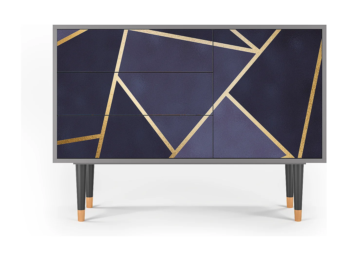 Buffet - 115х84х41 cm - S3 - The Amethyst, Gris