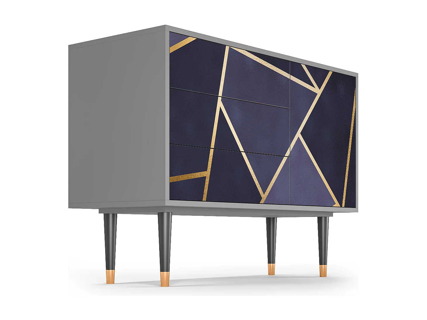 Buffet - 115х84х41 cm - S3 - The Amethyst, Gris