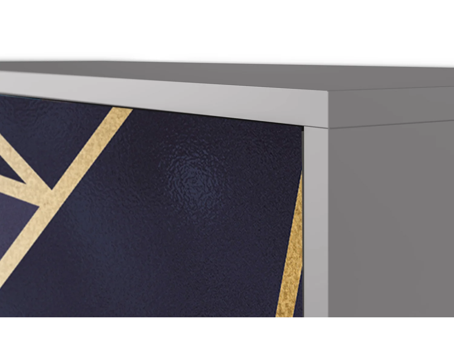 Kredens - 115х84х41 cm - S3 - The Amethyst, Szary