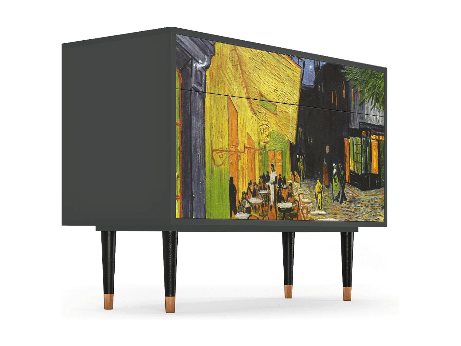 Buffet - 115x85x48 cm - BS4 - Café Terrace at Night, Anthracite