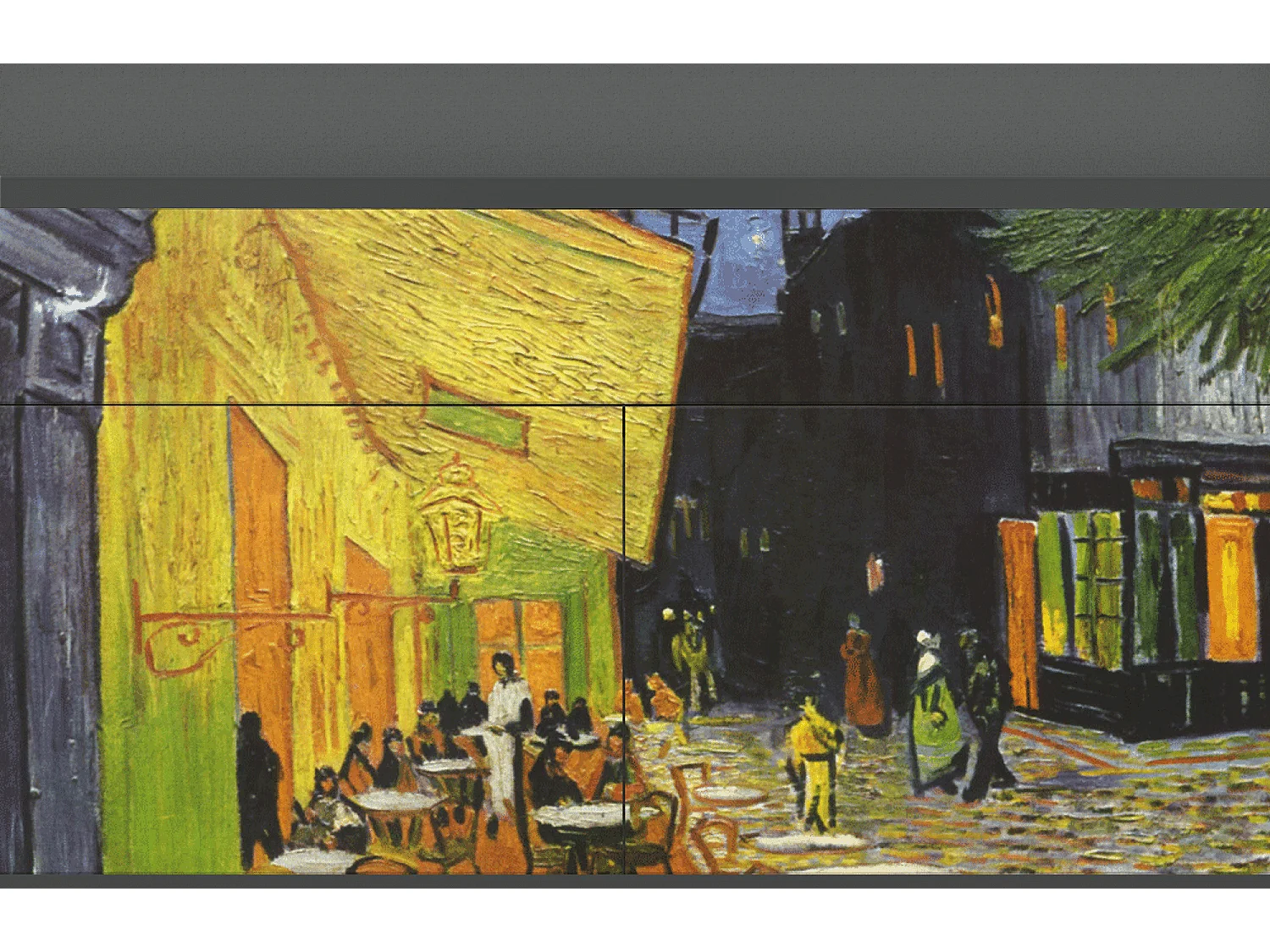 Buffet - 115x85x48 cm - BS4 - Café Terrace at Night, Anthracite