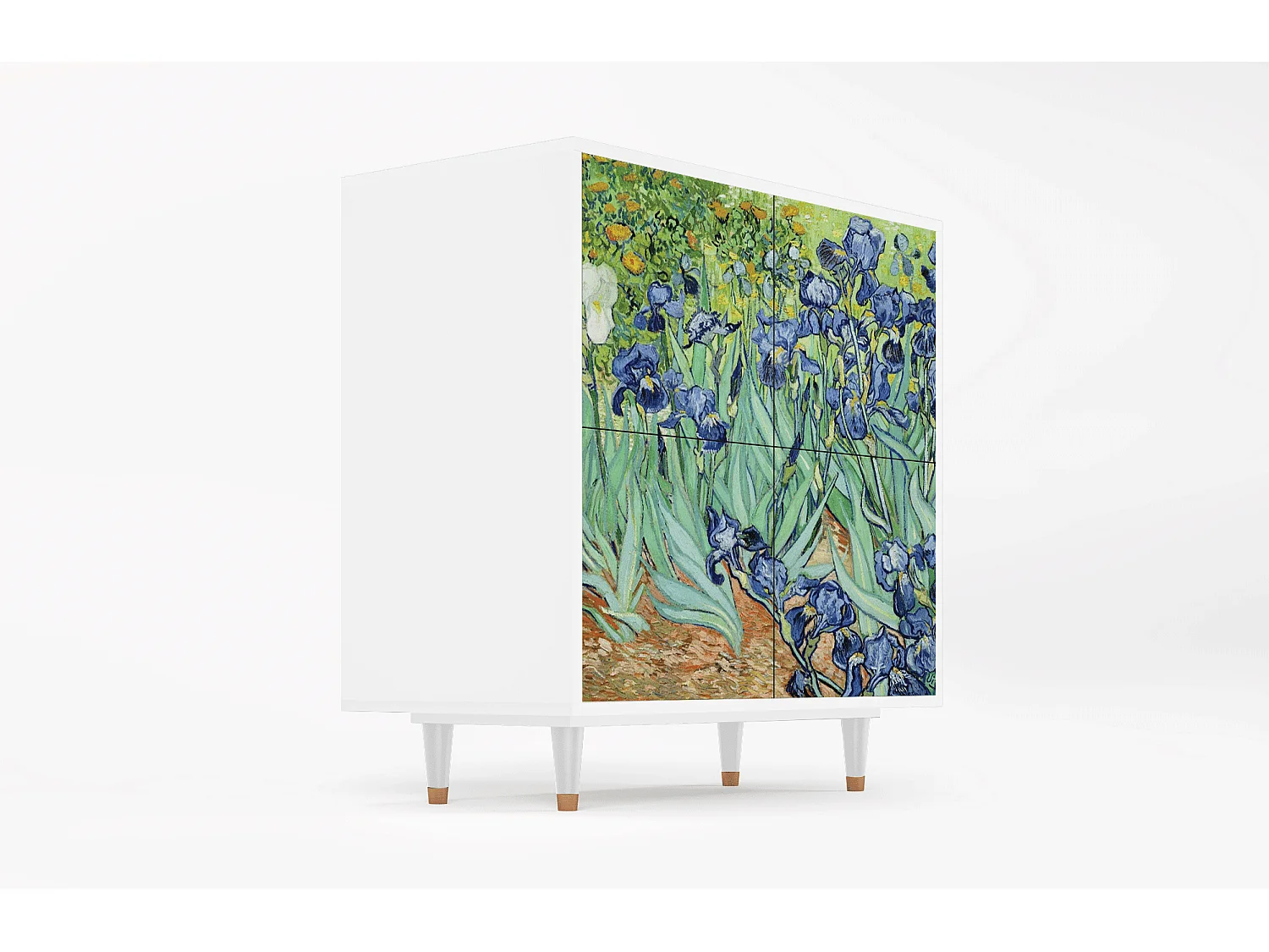 Aparador - 94x96x48 cm - BS3 - Irises , Blanco