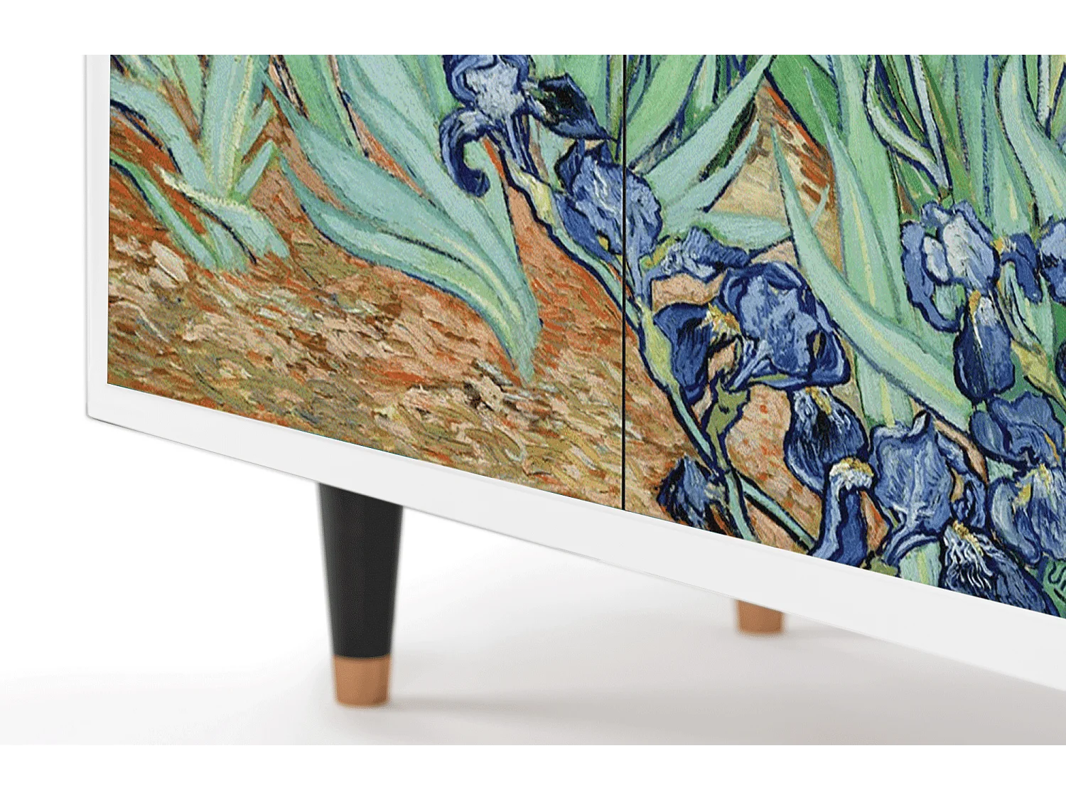 Buffet - 94x96x48 cm - BS3 - Irises , Blanc