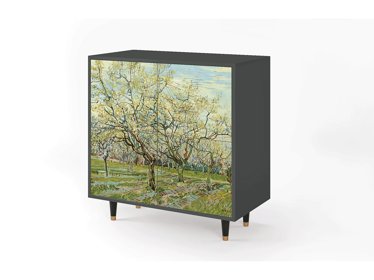 Dressoir - 94x96x48 cm - BS3 - The Wit Orchard, Antraciet
