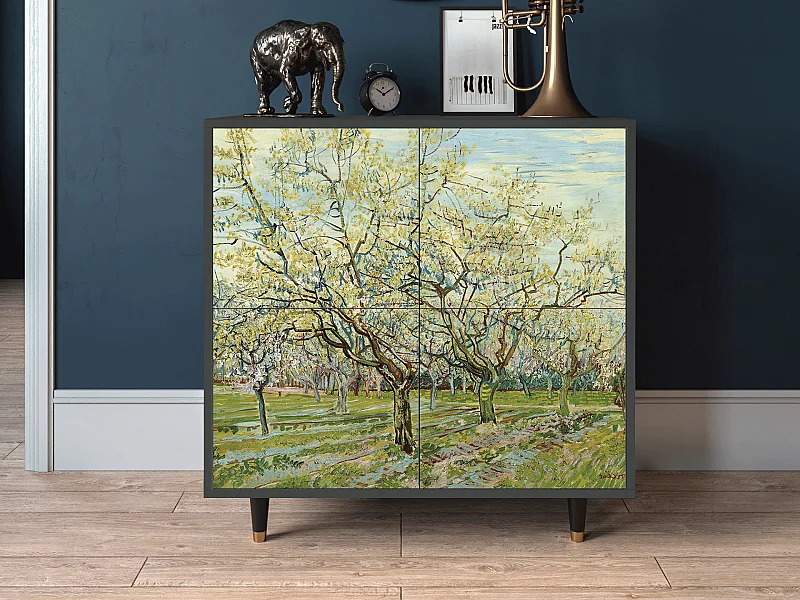 Dressoir - 94x96x48 cm - BS3 - The Wit Orchard, Antraciet