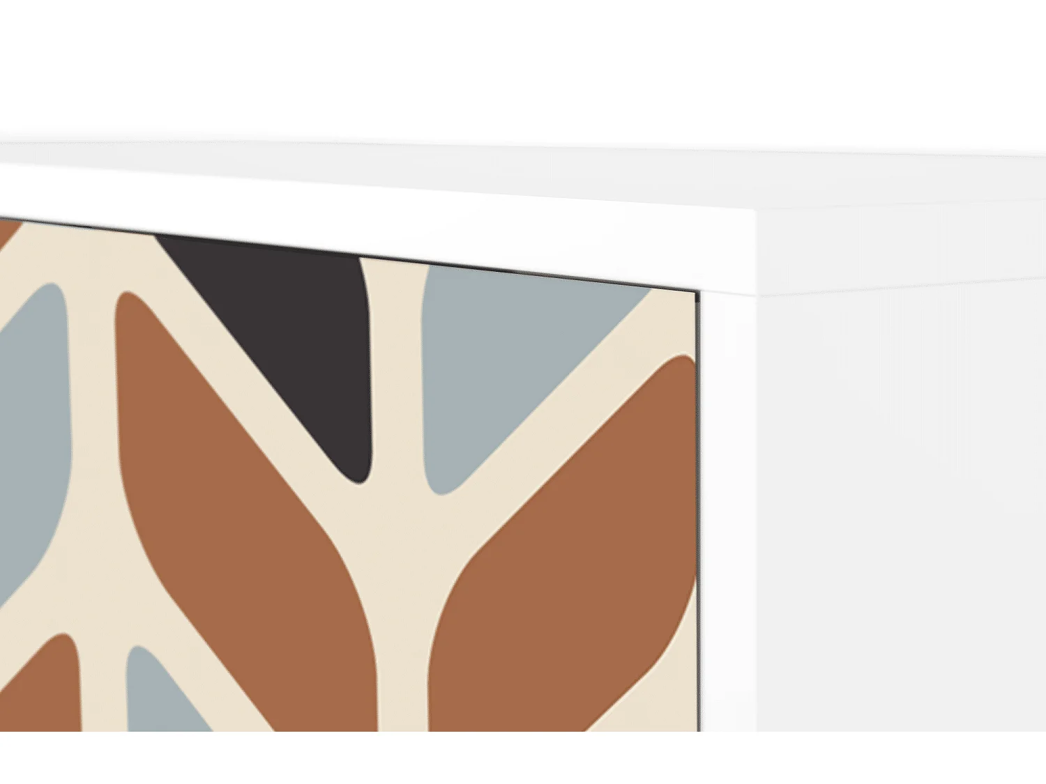 Kredens - 115х84х41 cm - S3 - Beige Laure, Biały