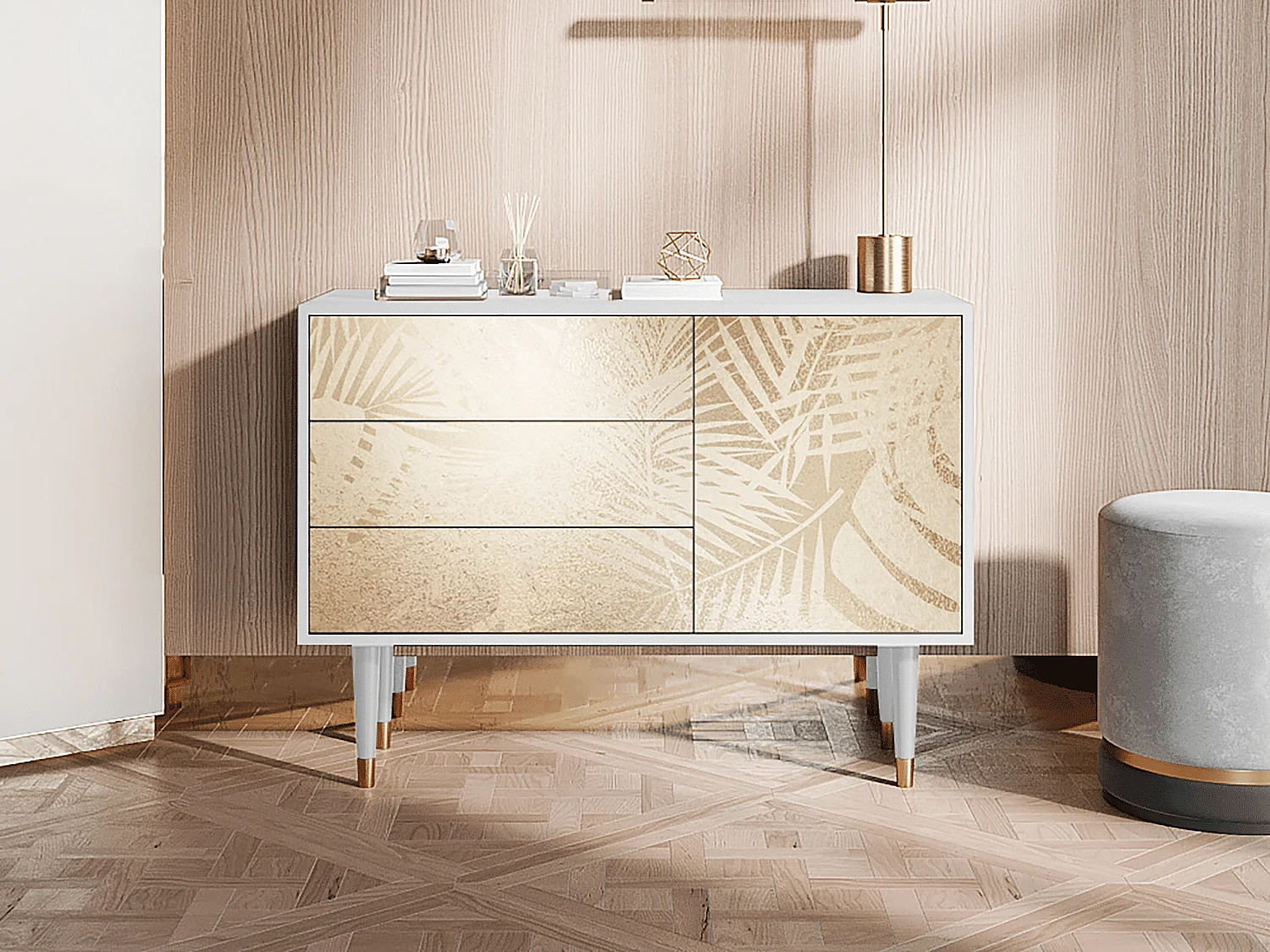 Buffet - 115х84х41 cm - S3 - Plant of the Dessert, Blanc